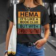 Hema Definition Like A Book Club With Swords T-Shirt Gifts for Her Hema Definition Like A Book Club With Swords T-Shirt Gifts for Her