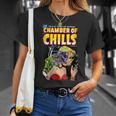 Horror Comic Book Cover Chamber Of Chills 19 T-Shirt Gifts for Her