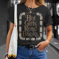 Hot Girls Read Books T-Shirt Gifts for Her