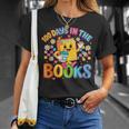 HUGvyn Preppy 100 Days In The Books Teacher Reading Coffee T-Shirt Gifts for Her
