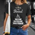 I'm With The Banned Read Banned Books Bookworm T-Shirt Gifts for Her
