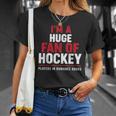I'm a Huge Fan Of Hockey Players In Romance Books T-Shirt Gifts for Her