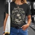 Introvert Books Club Member Coffee Book Lovers Vintage T-Shirt Gifts for Her