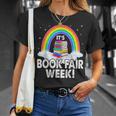 It's Book Fair Week Librarian Library Literacy Reading T-Shirt Gifts for Her