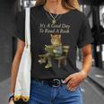 It’s A Good Day To Read A Book – Reading Cat T-Shirt Gifts for Her