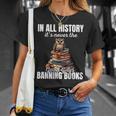 Its Never The Good Guys Banning Books Banned Lover Owl T-Shirt Gifts for Her