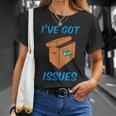 I'Ve Got Issues Comic Book CollectorShirt T-Shirt Gifts for Her