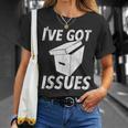 I'Ve Got IssuesShirt For Comic Book Collector T-Shirt Gifts for Her