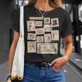Jane Austen Book Classic Literature Stamp Collage T-Shirt Gifts for Her Jane Austen Book Classic Literature Stamp Collage T-Shirt Gifts for Her