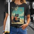 Japanese Cat Book Summer Beach Vacation Cruise T-Shirt Gifts for Her Japanese Cat Book Summer Beach Vacation Cruise T-Shirt Gifts for Her