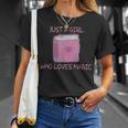 Just a Girl Who Loves Magic Spells Book T-Shirt Gifts for Her Just a Girl Who Loves Magic Spells Book T-Shirt Gifts for Her