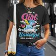 Just A Girl Who Loves Unicorns And Books Animal Reading T-Shirt Gifts for Her Just A Girl Who Loves Unicorns And Books Animal Reading T-Shirt Gifts for Her