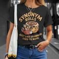 Just Like Grammar Used To Make Bread Book Read Synonym Rolls T-Shirt Gifts for Her Just Like Grammar Used To Make Bread Book Read Synonym Rolls T-Shirt Gifts for Her