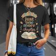 Just One More Chapter Cozy Book Lover Reading & Coffee T-Shirt Gifts for Her