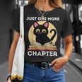 Just One More Chapter Cute Cat Reading Book For Reader Men Women Kids T-Shirt Gifts for Her Just One More Chapter Cute Cat Reading Book For Reader Men Women Kids T-Shirt Gifts for Her