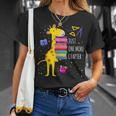 Just One More Chapter Cute Giraffe Book Reading Nerd T-Shirt Gifts for Her Just One More Chapter Cute Giraffe Book Reading Nerd T-Shirt Gifts for Her