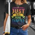 JUST ONE MORE CHAPTER Fun Reading Book Lover T-Shirt Gifts for Her