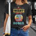 I Just Want All The Books Reading Literary T-Shirt Gifts for Her I Just Want All The Books Reading Literary T-Shirt Gifts for Her