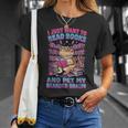 I Just Want To Read Books And Pet My Bearded Dragon Reptile T-Shirt Gifts for Her I Just Want To Read Books And Pet My Bearded Dragon Reptile T-Shirt Gifts for Her