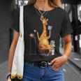 Kawaii Cute Giraffes Books And Tea Women's T-Shirt Gifts for Her Kawaii Cute Giraffes Books And Tea Women's T-Shirt Gifts for Her