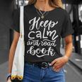 Keep Calm And Read Book T-Shirt Gifts for Her