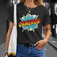 Kids Boys Cameron Comic Book Superhero Name T-Shirt Gifts for Her