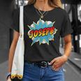 Kids Boys Joseph Comic Book Superhero Name T-Shirt Gifts for Her Kids Boys Joseph Comic Book Superhero Name T-Shirt Gifts for Her
