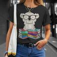 Koala Bear Reading Books Koala T-Shirt Gifts for Her
