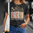 Labor And Delivery Nurse Book Wildflower Mother Baby Nursing T-Shirt Gifts for Her Labor And Delivery Nurse Book Wildflower Mother Baby Nursing T-Shirt Gifts for Her