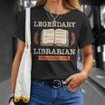 Legendary Librarian Established 1972 Library Book Birthday T-Shirt Gifts for Her