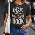 Let's Do This By The Book T-Shirt Gifts for Her