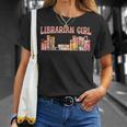 Librarian Girl Book Lover Reading Bookworm Librarian T-Shirt Gifts for Her Librarian Girl Book Lover Reading Bookworm Librarian T-Shirt Gifts for Her