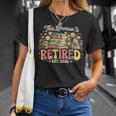 This Librarian Is Retired 2026 Book Lover Retirement Reading T-Shirt Gifts for Her