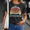Librarians Make Shhh Happen Open Book Librarian T-Shirt Gifts for Her Librarians Make Shhh Happen Open Book Librarian T-Shirt Gifts for Her