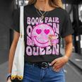 Library Book Fair Queen Vibe Groovy Tie Dye School Reading T-Shirt Gifts for Her Library Book Fair Queen Vibe Groovy Tie Dye School Reading T-Shirt Gifts for Her
