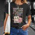 Library Card Shirt Reading Book Lovers For Reader T-Shirt Gifts for Her Library Card Shirt Reading Book Lovers For Reader T-Shirt Gifts for Her