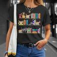 Library Cats Kittens Reader Book Lovers Pet Shelf T-Shirt Gifts for Her Library Cats Kittens Reader Book Lovers Pet Shelf T-Shirt Gifts for Her