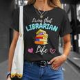 Living That Librarian Life Library Book Lover T-Shirt Gifts for Her Living That Librarian Life Library Book Lover T-Shirt Gifts for Her