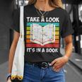 Take a Look Its In a Book T-Shirt Gifts for Her