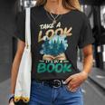 Take A Look It´s In A Book Reading Lover T-Shirt Gifts for Her
