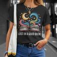 Lost In A Good Book Moon And Stars Fantasy BookTok T-Shirt Gifts for Her Lost In A Good Book Moon And Stars Fantasy BookTok T-Shirt Gifts for Her