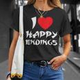 I Love Happy Endings Massage Book Reader Idea T-Shirt T-Shirt Gifts for Her