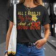 i Love Reading Apparel All i Need Is My Dog And a Good Book Men Women T-Shirt Gifts for Her i Love Reading Apparel All i Need Is My Dog And a Good Book Men Women T-Shirt Gifts for Her