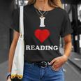 I Love Reading Books Reading T-Shirt Gifts for Her