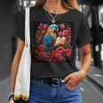 Macaw Reading A Book T-Shirt Gifts for Her