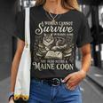 Maine Coon Mom Book Lover Reading Cat Bookworm T-Shirt Gifts for Her Maine Coon Mom Book Lover Reading Cat Bookworm T-Shirt Gifts for Her