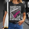 Marvel Comics Logo Comic Book Fill Panel T-Shirt Gifts for Her