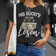Mir Reicht's Ich Geh Lesen Books Reading Fan Bookworm T-Shirt Gifts for Her Mir Reicht's Ich Geh Lesen Books Reading Fan Bookworm T-Shirt Gifts for Her