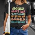 Money Can't Buy Happiness But It Can Buy Books Lover T-Shirt Gifts for Her