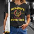 Naruto Shippuden Kakashi's Romance Book Club Anime T-Shirt Gifts for Her Naruto Shippuden Kakashi's Romance Book Club Anime T-Shirt Gifts for Her